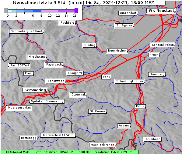 Neuschnee, 21. 12. 2024