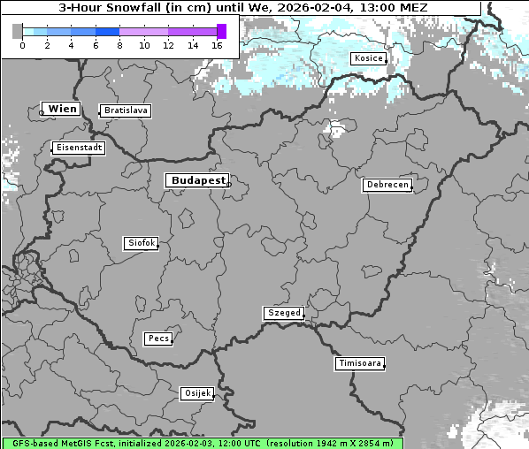 Neuschnee, 4. 2. 2026