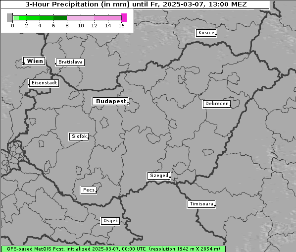 Niederschlag, 7. 3. 2025