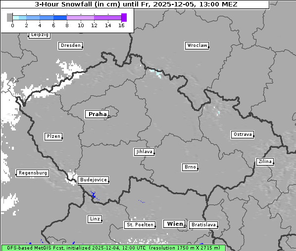 Neuschnee, 5. 12. 2025