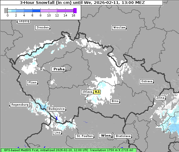 Neuschnee, 11. 2. 2026