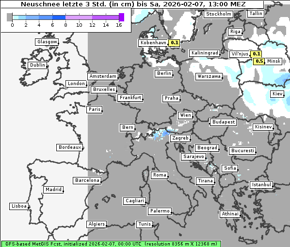 Neuschnee, 7. 2. 2026