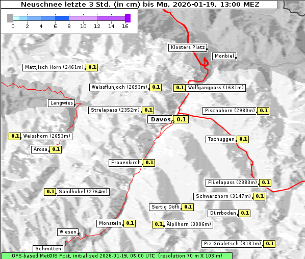 Neuschnee, 19. 1. 2026
