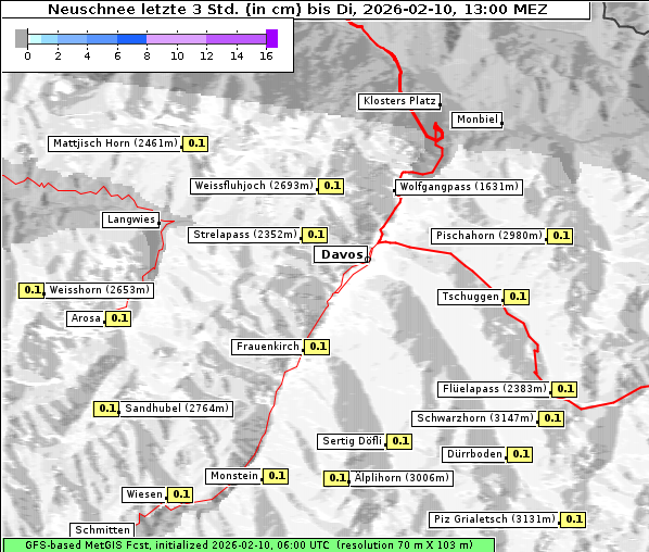 Neuschnee, 10. 2. 2026