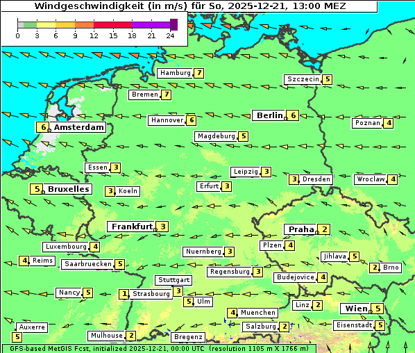 Wind, 21. 12. 2025
