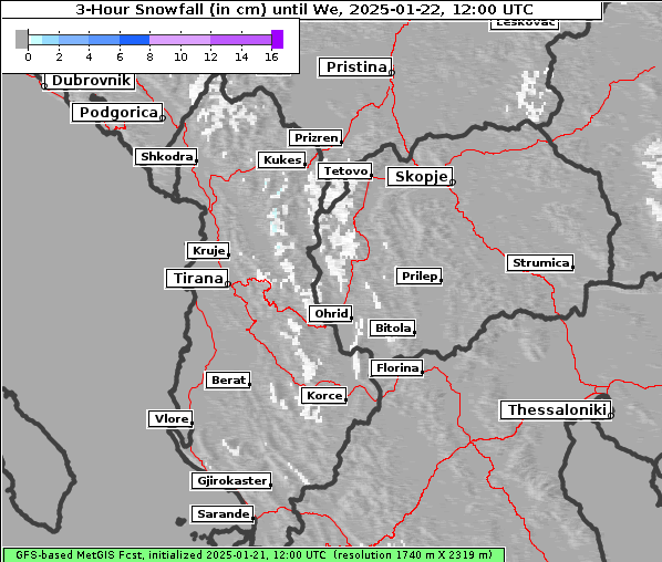 Neuschnee, 22. 1. 2025