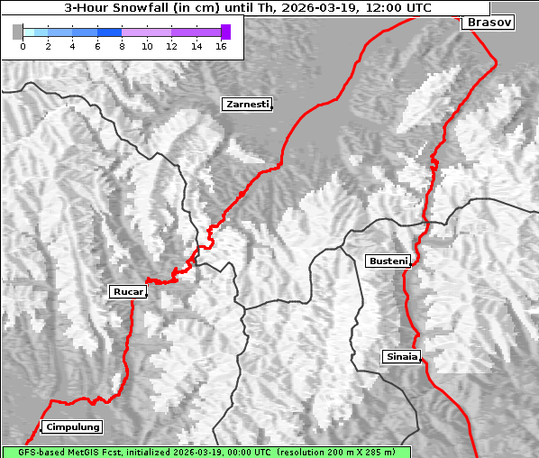 Neuschnee, 19. 3. 2026