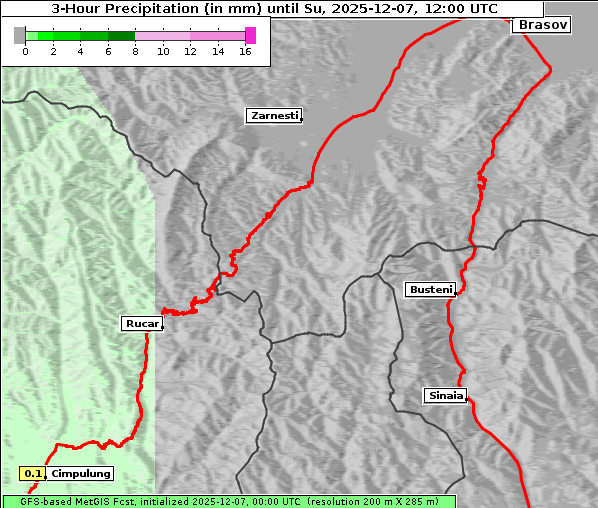 Niederschlag, 7. 12. 2025