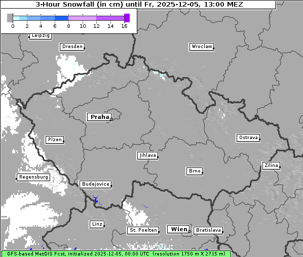 Neuschnee, 5. 12. 2025