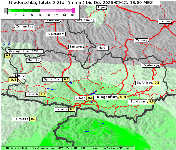 Niederschlag, 12. 2. 2026
