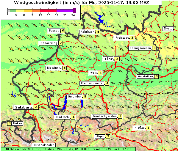 Wind, 17. 11. 2025