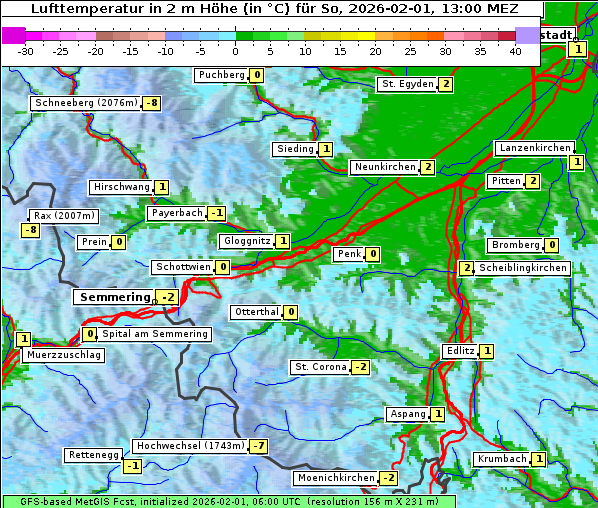 Temperatur, 1. 2. 2026