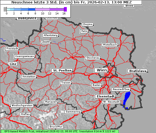 Neuschnee, 13. 2. 2026