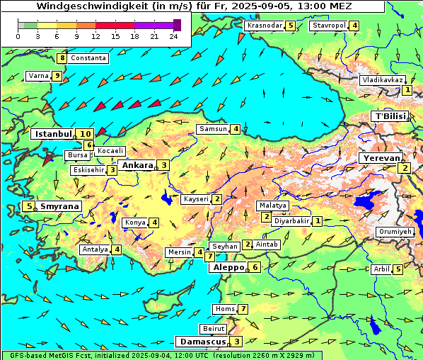 Wind, 5. 9. 2025