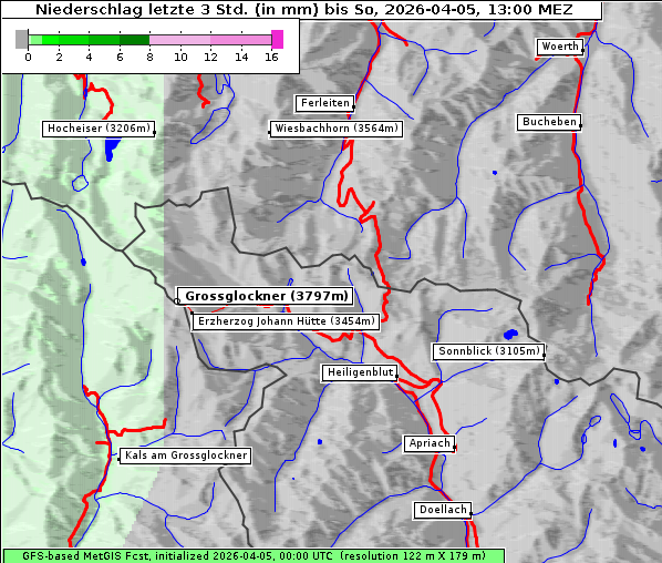Niederschlag, 5. 4. 2026