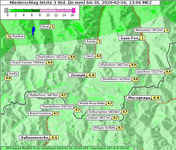 Niederschlag, 10. 2. 2026