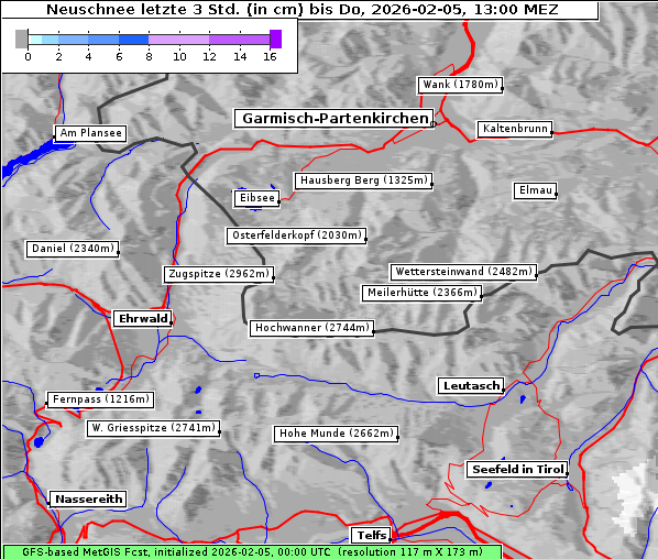 Neuschnee, 5. 2. 2026