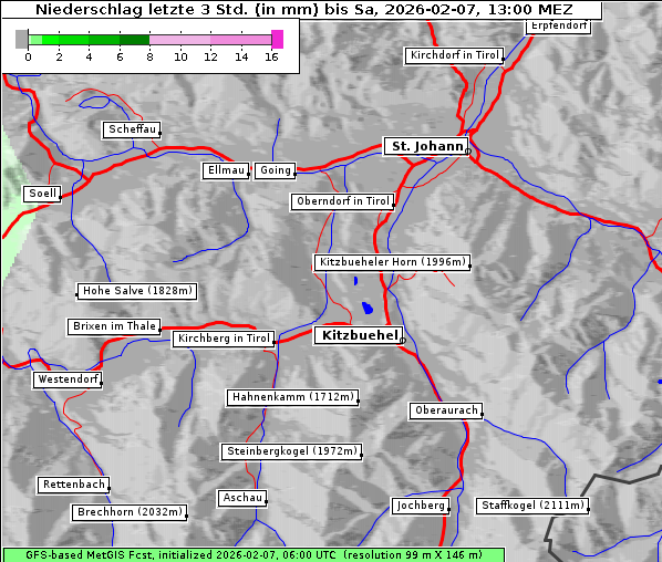 Niederschlag, 7. 2. 2026