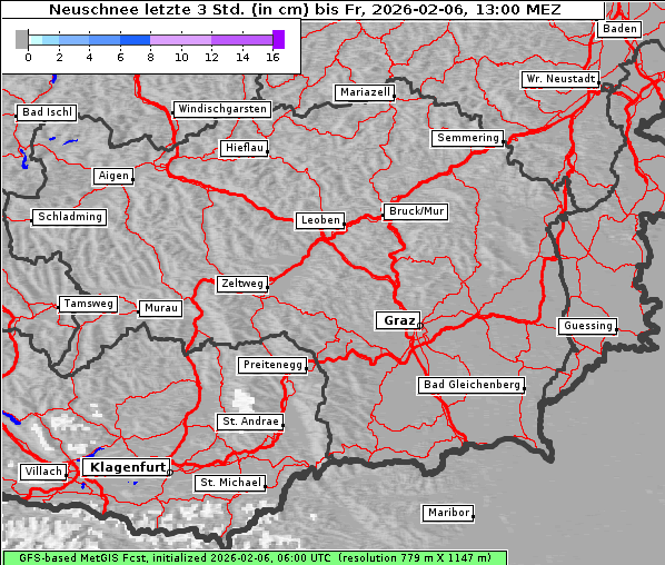 Neuschnee, 6. 2. 2026