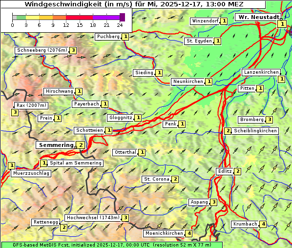 Wind, 17. 12. 2025