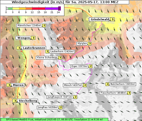 Wind, 17. 5. 2025