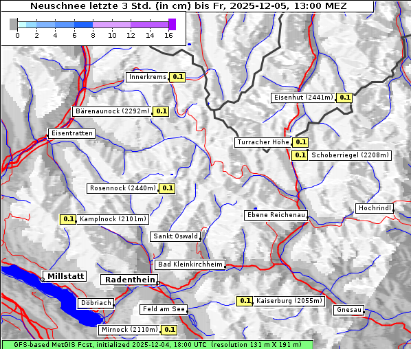 Neuschnee, 5. 12. 2025