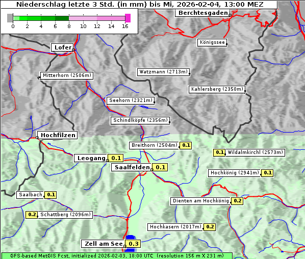 Niederschlag, 4. 2. 2026