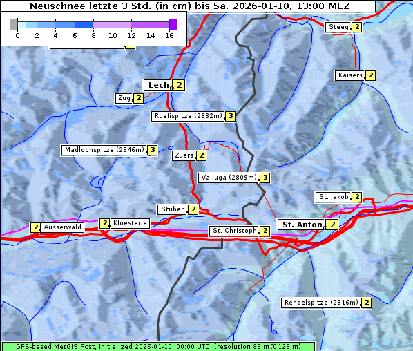 Neuschnee, 10. 1. 2026