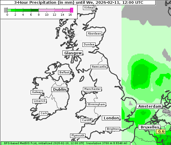 Niederschlag, 11. 2. 2026
