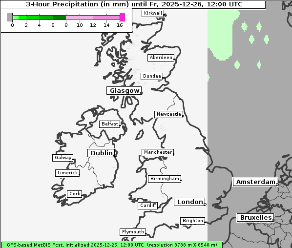 Niederschlag, 26. 12. 2025