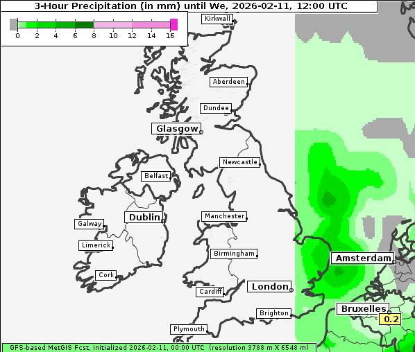 Niederschlag, 11. 2. 2026