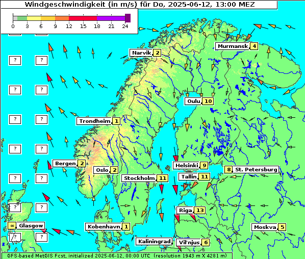 Wind, 12. 6. 2025
