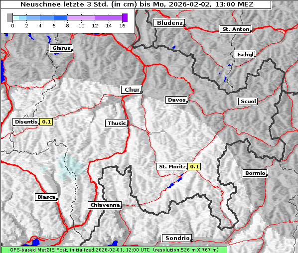 Neuschnee, 2. 2. 2026