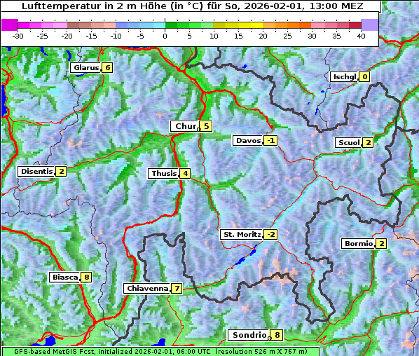 Temperatur, 1. 2. 2026