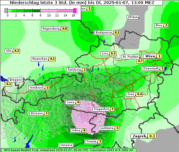 Niederschlag, 7. 1. 2025