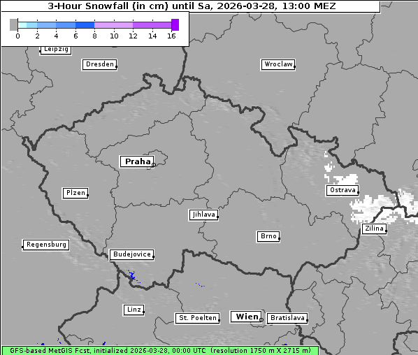 Neuschnee, 28. 3. 2026
