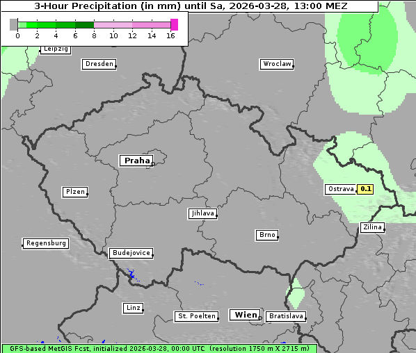 Niederschlag, 28. 3. 2026