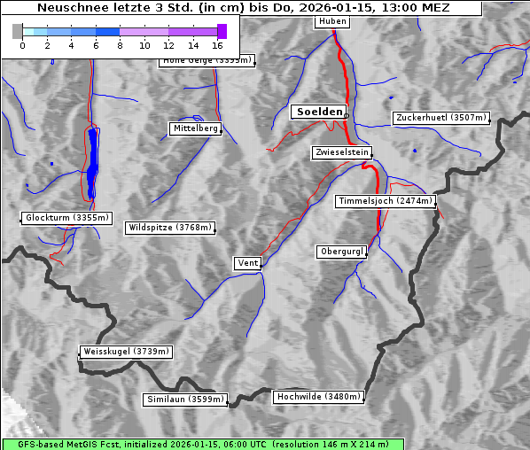 Neuschnee, 15. 1. 2026