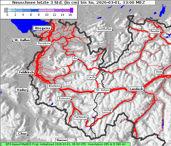 Neuschnee, 1. 3. 2026
