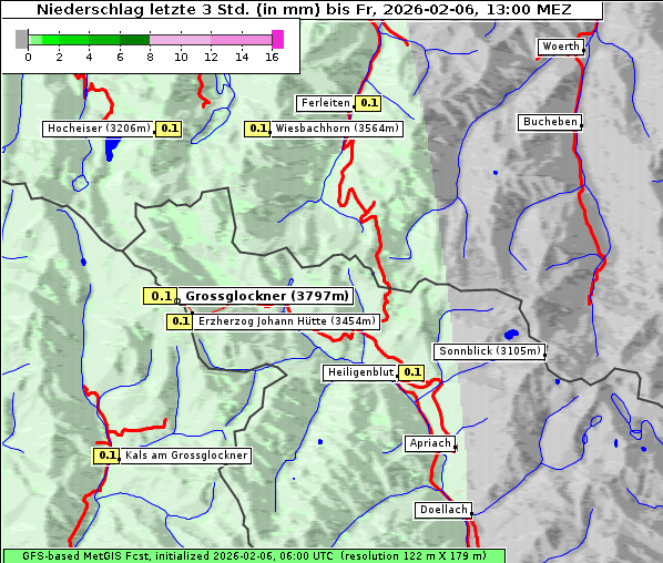 Niederschlag, 6. 2. 2026
