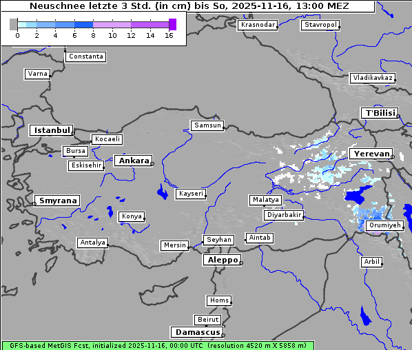 Neuschnee, 16. 11. 2025