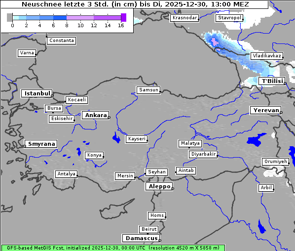 Neuschnee, 30. 12. 2025