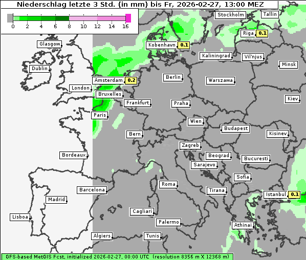 Niederschlag, 27. 2. 2026