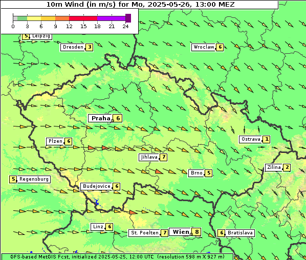 Wind, 26. 5. 2025