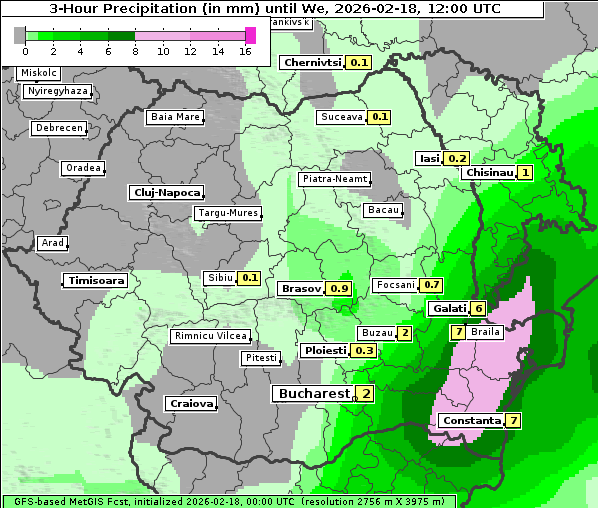 Niederschlag, 18. 2. 2026