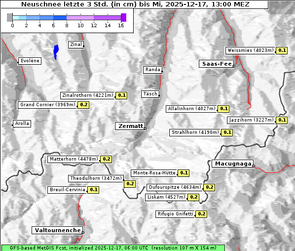 Neuschnee, 17. 12. 2025