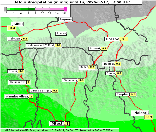 Niederschlag, 17. 2. 2026