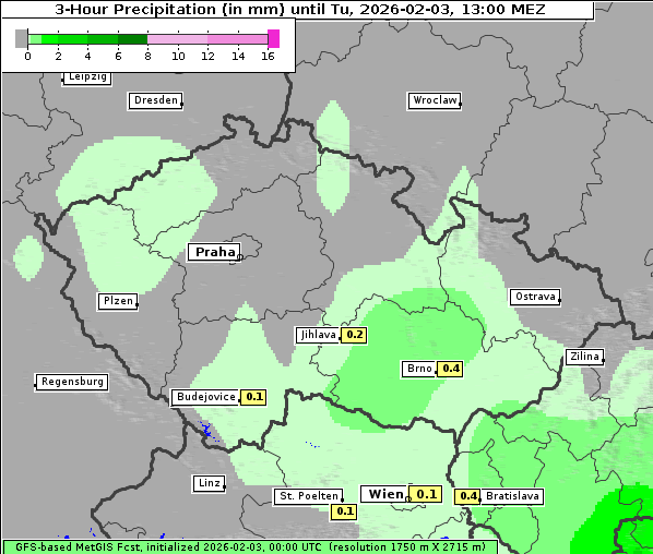 Niederschlag, 3. 2. 2026