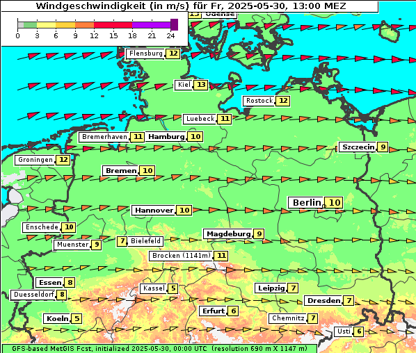Wind, 30. 5. 2025