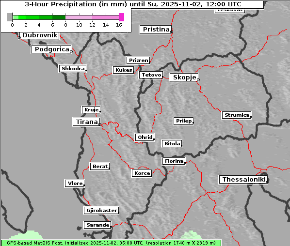 Niederschlag, 2. 11. 2025